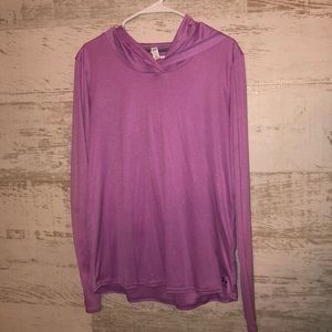 Purple Semi-Fitted Under Armor Hoodie